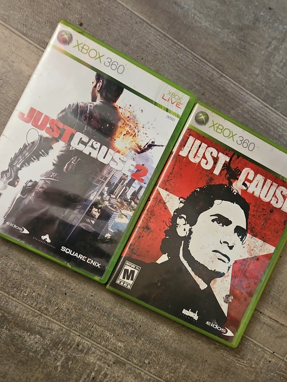 Xbox 360 Just Cause 1 And 2 - Used